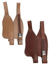 Garde-boue de rechange en cuir lisse Showman PONY/YOUTH