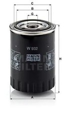 Ölfilter Anschraubfilter W 932 MANN-FILTER für RENAULT CLIO I ESPACE II