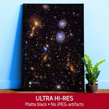 Virgo Cluster: The Cosmic Abundance – Vera C. Rubin Observatory space poster