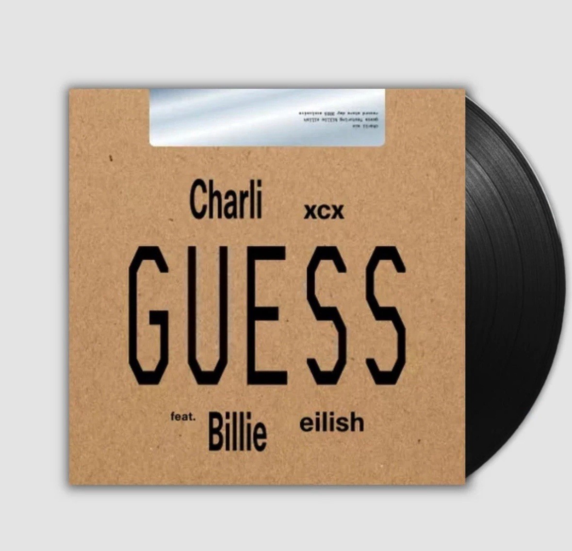 新品限定 レコード Charli XCX Guess Billie Eilish CHARLI XCX Guess featuring Billie Eilish Limited Ed. 7