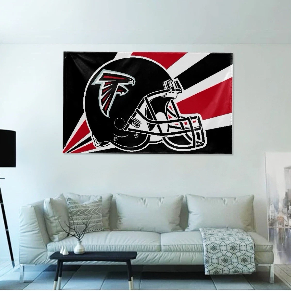 Atlanta Fans Football Team House Flag