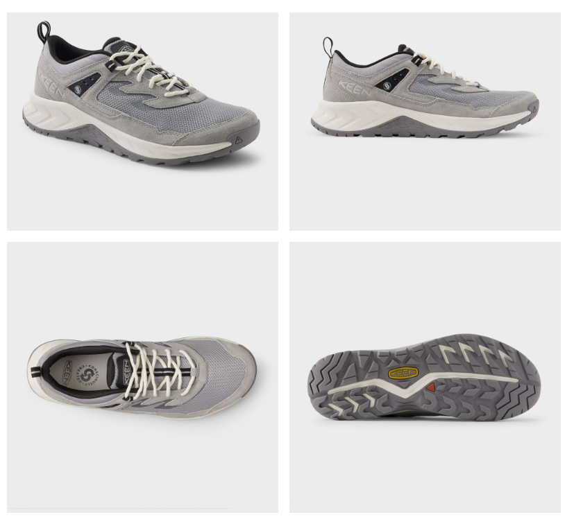 Men's KEEN Hightrail Vent Hiking Shoes Alloy US Stock Authentic On Sale