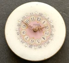 Antique 1897 Elgin Grade 109 Pocket Watch Movement Fancy Dial Parts 0s 7j USA