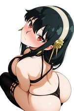 Yor Forger Spy X Family Waifu Weatherproof Anime Sticker 6 Car Decal