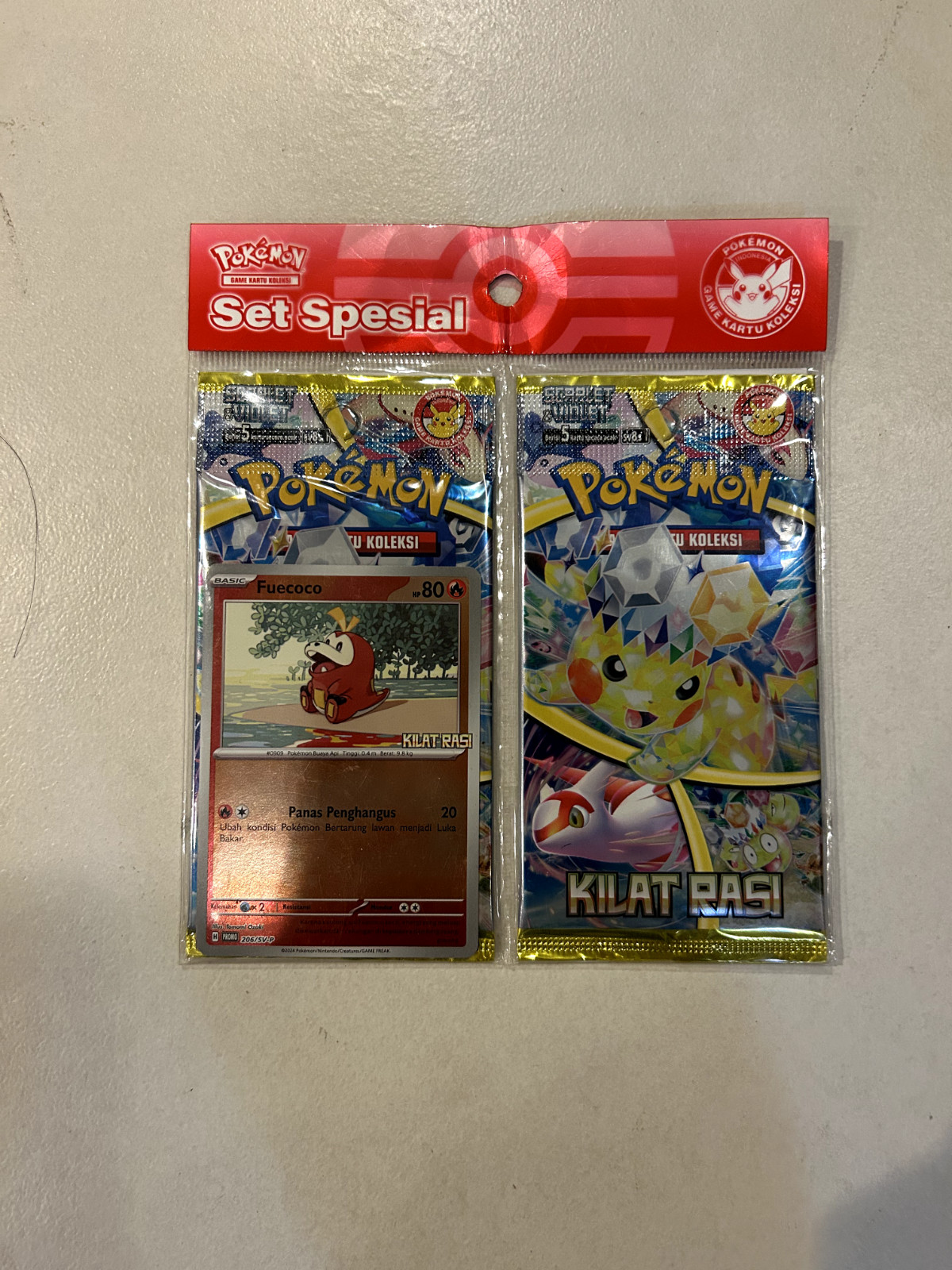 NEW - Pokemon Indonesia Special Set Set Spesial 2-Pack Booster & Promo