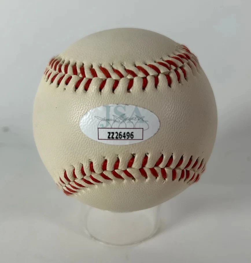 Billy Martin Autographed Baseball - JSA Letter of Authenticity - Image 2 of 3