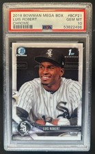 2018 Bowman Luis Robert Chrome Prospects #BCP21 White Sox PSA 10 GEM MINT
