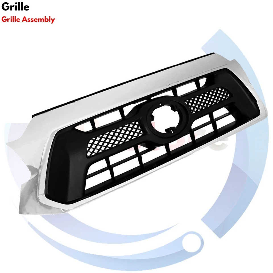 Front Bumper Cover Paintable & Headlights Kit For 2012-2015 Toyota Tacoma Foto 4 de 4