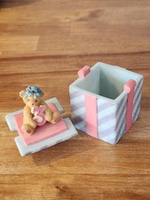 Cherished Teddies - Age 3 Birthday Box - Priscilla Hillman Enesco - 796085