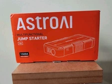 AstroAI S8 Car Battery Jump Starter 1500A Battery Pack (Orange) Open Box