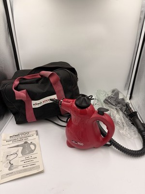 SCUNCI Portable 900 Steam Cleaner Steamer w/ Bag & all Attachments Shown