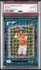 2024 PANINI DONRUSS OPTIC TEAL VELOCITY #209 BO NIX PSA 10