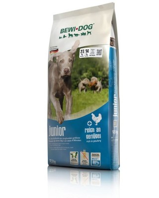 Bewi Dog Junior 12,5 kg l Trockenfutter für junge Hunde - große Rassen
