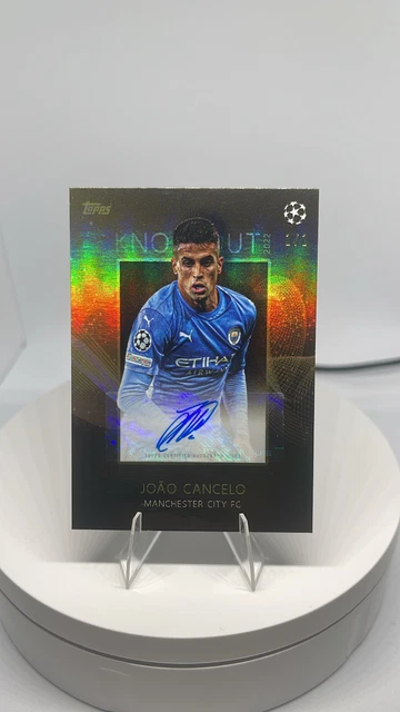 2022-23 Topps Knockout UEFA JOAO CANCELO  Auto  1/1 Manchester City Superfractor