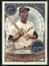 Hank Aaron 2019 Topps Allen & Ginter Baseball Star Signs #BSS-2 Atlanta Braves