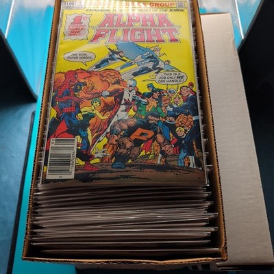 Alpha Flight (Marvel 1983-1991). Complete run 1-100 ! iconic John Byrne run