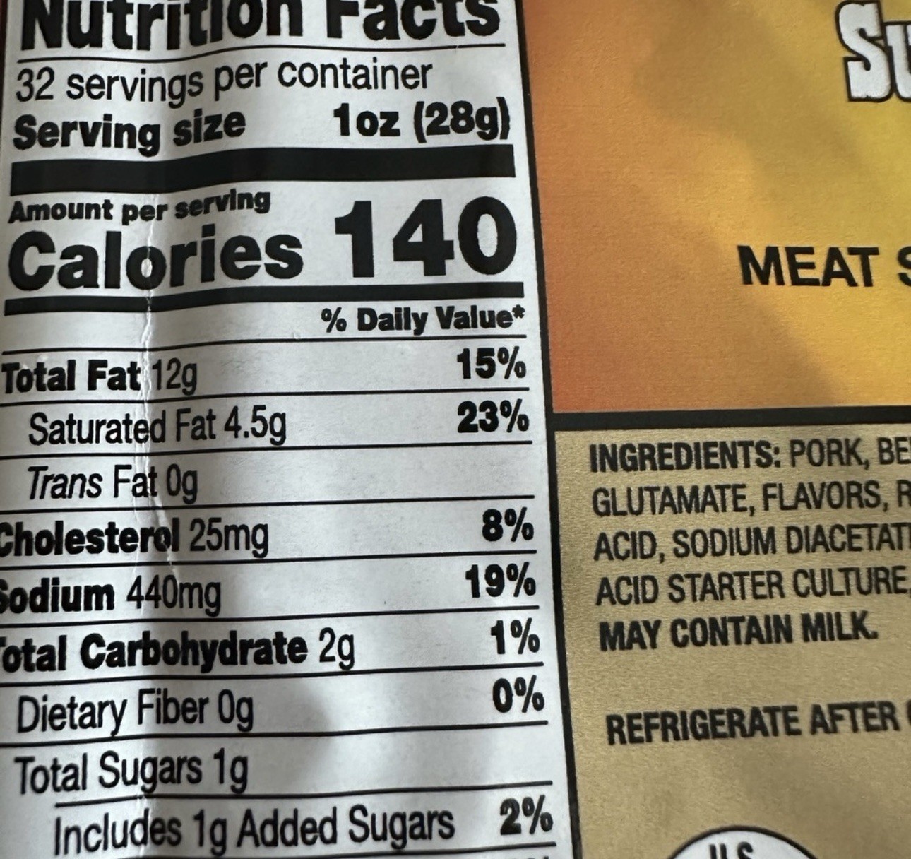 *EXTRA HOT Meat Stick Ends/Pieces BULK 4 Pounds (2x 2 lbs) Sugar River-Fast Ship