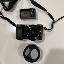 Sony Alpha A6000 Mirrorless Digital Camera 24.3MP with 16-50mm Lens Kit Black