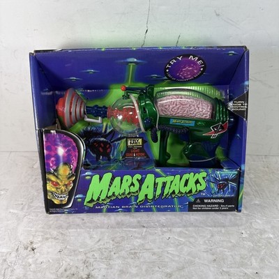 NOS MARS ATTACKS Martian Brain Disintegrator Gun 1996 NIB | NEW