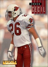 1994 SkyBox Impact #10 Chuck Cecil - FB