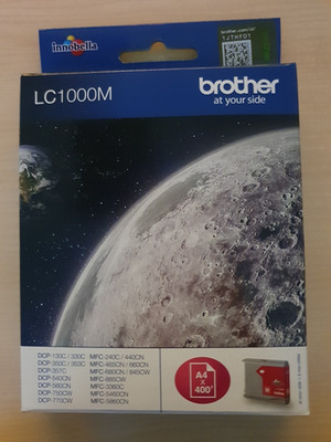 Brother LC1000M Original Tintenpatrone   Magenta