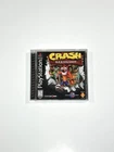 Crash Bandicoot Sony Playstation 1 PS1 Black Label Complete Tested Works Rare