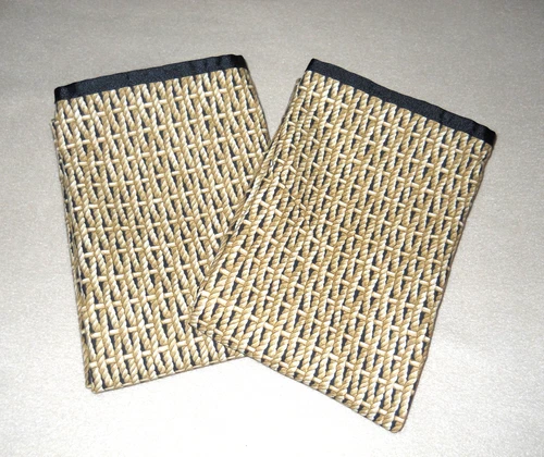 2 Ralph Lauren Charleston Wicker King Pillowcases French Country Cottage 4 AVL