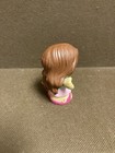 Fisher-Price Little People Barbie Replacement Figure Brunette Blue Ruffle Pink — photo 3