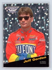1995 Hi-Tech 1994 Brickyard 400 #BY1 Jeff Gordon Top 10 (stars)