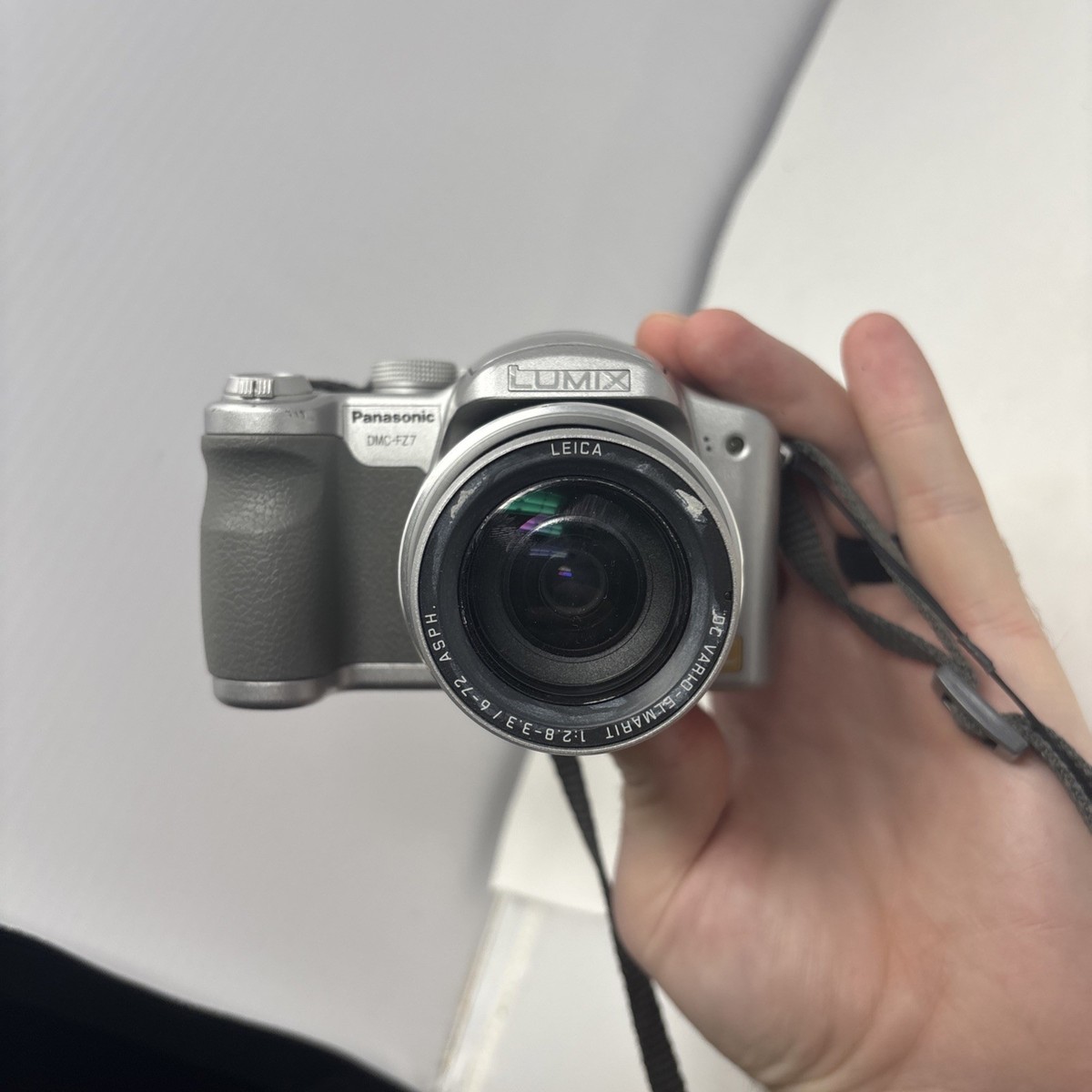 Panasonic Lumix DMC-FZ7 Digital Camera Silver. No Charger