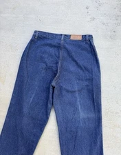 Rocky Mountain Jeans Womens 32x34 Blue Bare Back Straight Denim Pants Western