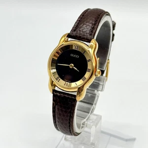 Montre GUCCI Gucci cadran noir quartz deux aiguilles