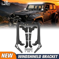 For 2018 Jeep Wrangler Jl Roof Windshield 50-52 Light Bar Mount Brackets