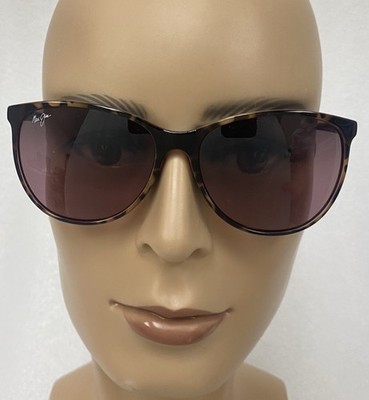 New MAUI JIM Sunglasses OCEAN Cat Eye Tortoise Raspberry Rose AUTHENTIC $289
