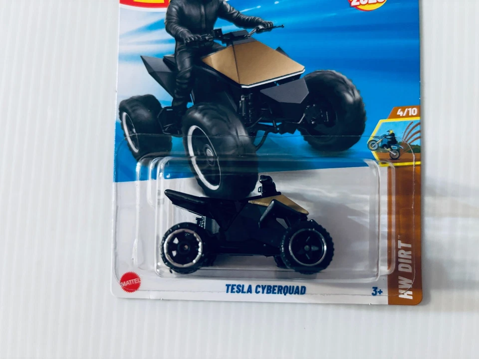 Hot Wheels - 2025 - HW Dirt - Tesla Cyberquad Foto 2 de 4
