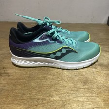 Saucony Ride 14 Shoes Girls 2M Mint