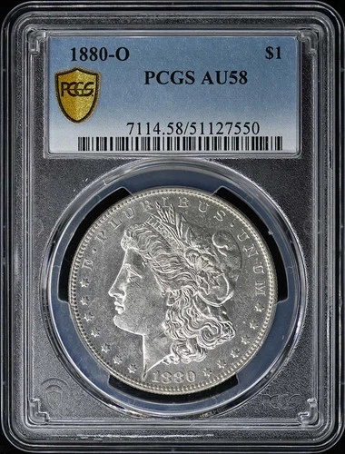 1880-O $1 Morgan Dollar PCGS AU58