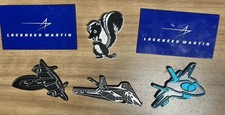 Lot 6 Vintage Old Lockheed Martin Frig Magnet...