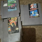 Nintendo NES Game Lot Super Mario Bros./Duck Hunt, Friday the 13th, R.C. Pro-Am