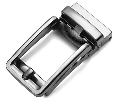 40mm Ratchet Belt Buckle Only for 1 3/8 Slide Belt Strap, Automatic Click Buc...