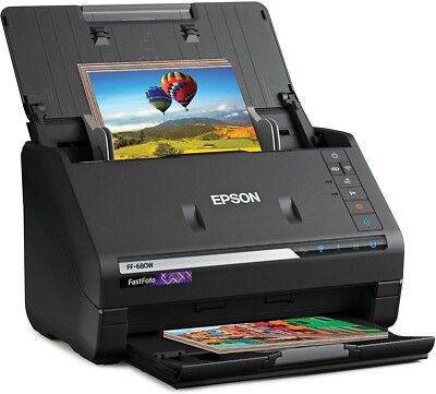 Epson FastFoto FF-680W MIETEN LEIHEN | Foto Scanner 7 Tage | kostenloser Versand