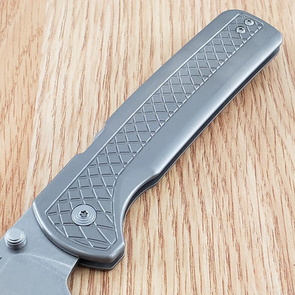 Cuchillo Plegable Cold Steel FM-1 3.5" S35VN Hoja de Acero Lavado a Piedra Mango de Titanio Foto 4 de 4