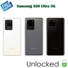 Samsung Galaxy S20 Ultra 5G 12+128GB Smartphone Handys Android Unlocked SIMFREE
