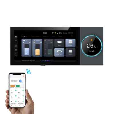 6 Inch Wifi Android Smart Home Control Panel Background Music High Quality