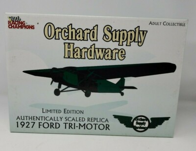 #ad 1927 Ford Tri Motor Plane Orchard Supply Hardware Authentically Scaled Limited E $37.19