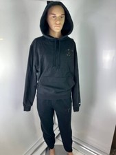 Champion Men s Black Fleece Sweatsuit Size M