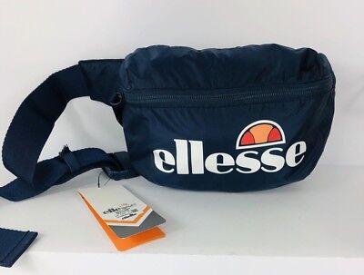 Trampas Bombardeo De trato fácil NEW With Tags Ellesse Bum Bag Waist Pack Navy Blue Logo 100 ...