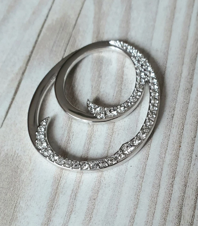 Pierre Lang Modeschmuck Statement Anhänger Weiße Steine Alte Modelle - Bild 2 von 4