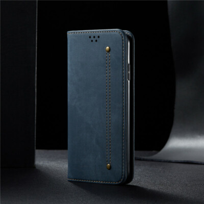 Jeans Wallet Leather Flip Cover Case For Xiaomi Redmi Note 11S Note 10 5G 9A 9C