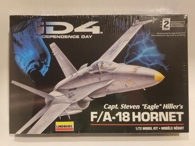 iD4 Independence Day Capt Steven Hiller's F/A-18 Hornet #77313 Lindberg - 1996